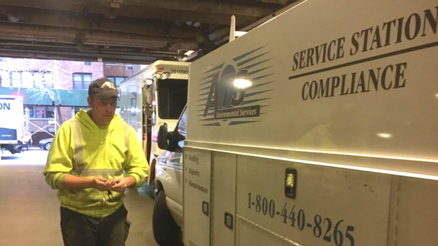 Service Station Fuel Tank Cleaning