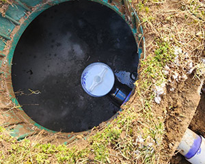 Septic System Replacement with New Effluent Filter