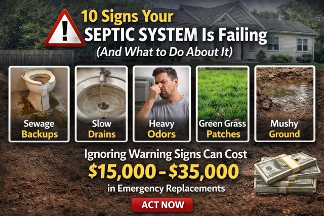 Septic System Failing Warning Signs