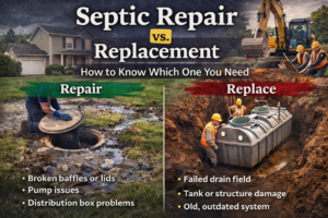 Septic Repair Vs Replacement in New Jersey